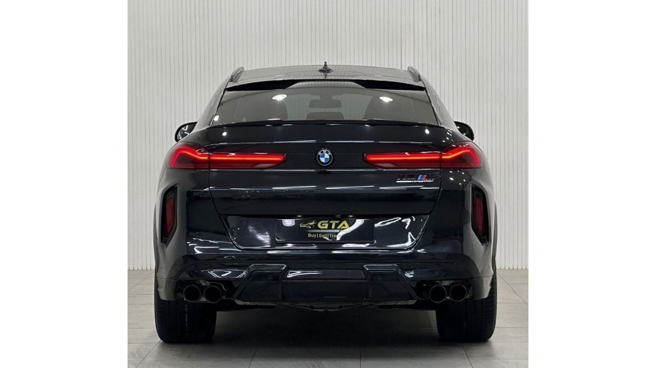 بي أم دبليو X6 M 2021 BMW X6M Competition, October 2024 BMW Warranty, Full Service History, Full Options, GCC