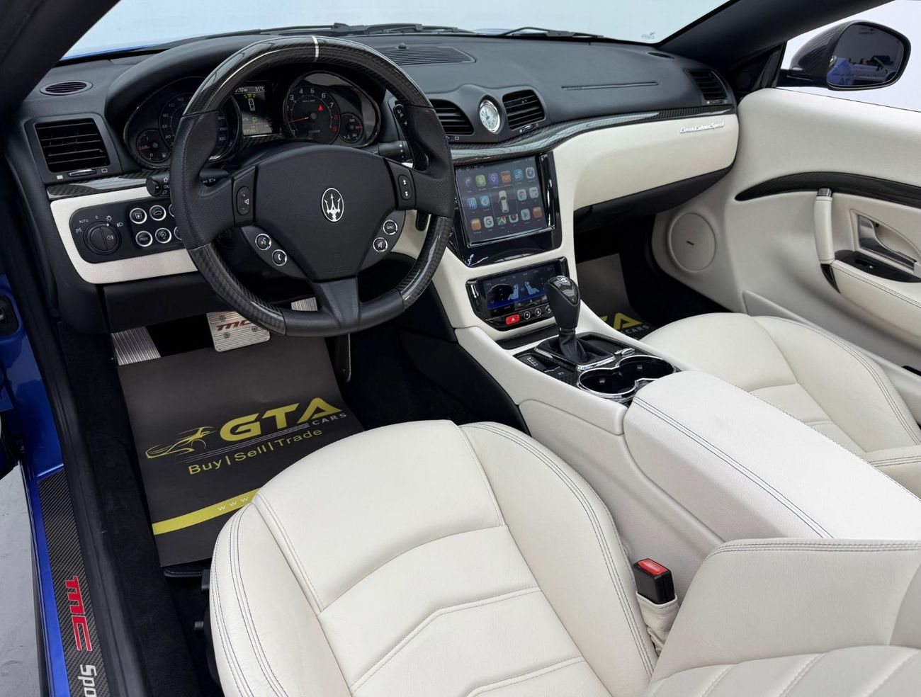 مازيراتي جران كابريو 2016 Maserati Gran Cabrio Sport MC, Full Maserati Service History, Carbon Fiber Package, GCC