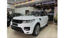 لاند روفر رانج روفر سبورت إتش أس إي Range Rover sport HSE supercharged 2015 under warranty