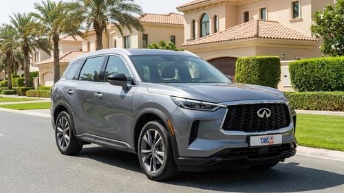 Infiniti QX60 2023 LUXE | AED 1833/Month | 0 DP | 30 Day Return | Warranty | Service History