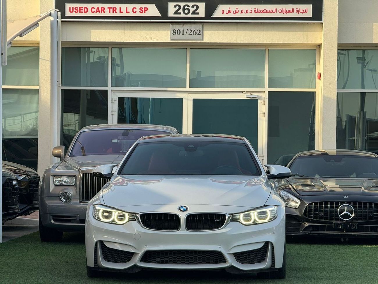 BMW M4 Competition BMW 2017 M4 GCC  ORGINAL PAINT