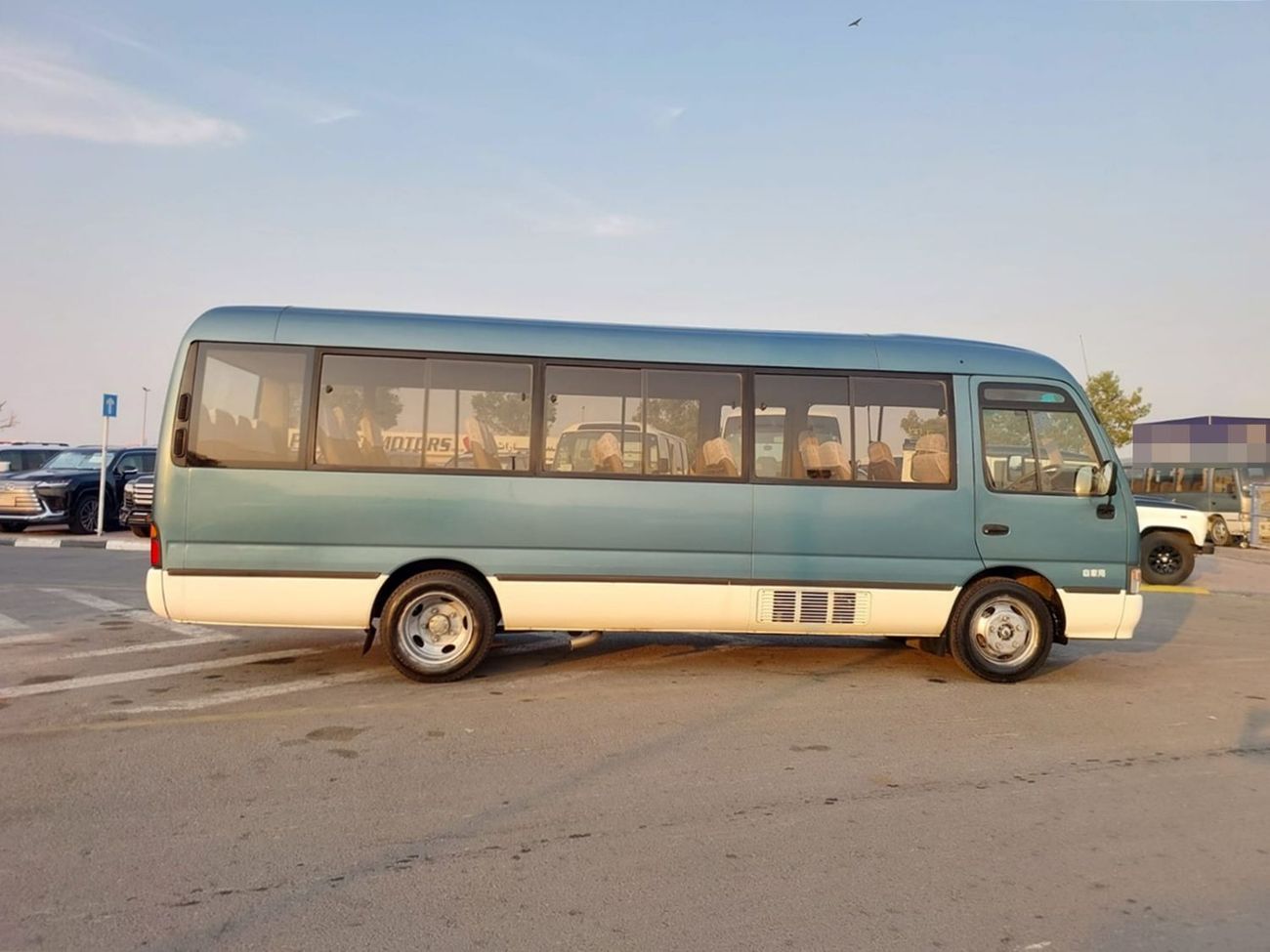 تويوتا كوستر TOYOTA COASTER BUS RHD 1998 MODEL 4.1 L DIESEL AUTOMATIC(PM004956)