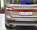 Lincoln MKX RESERVE EXCELLENT DEAL for our Lincoln MKX 2.7 ECOBoost AWD ( 2016 Model ) in Beige Color GCC Specs