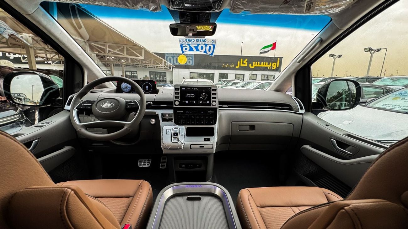هيونداي ستاريا Premium 9 Seater 3.5L V6 GCC Brand New 2026