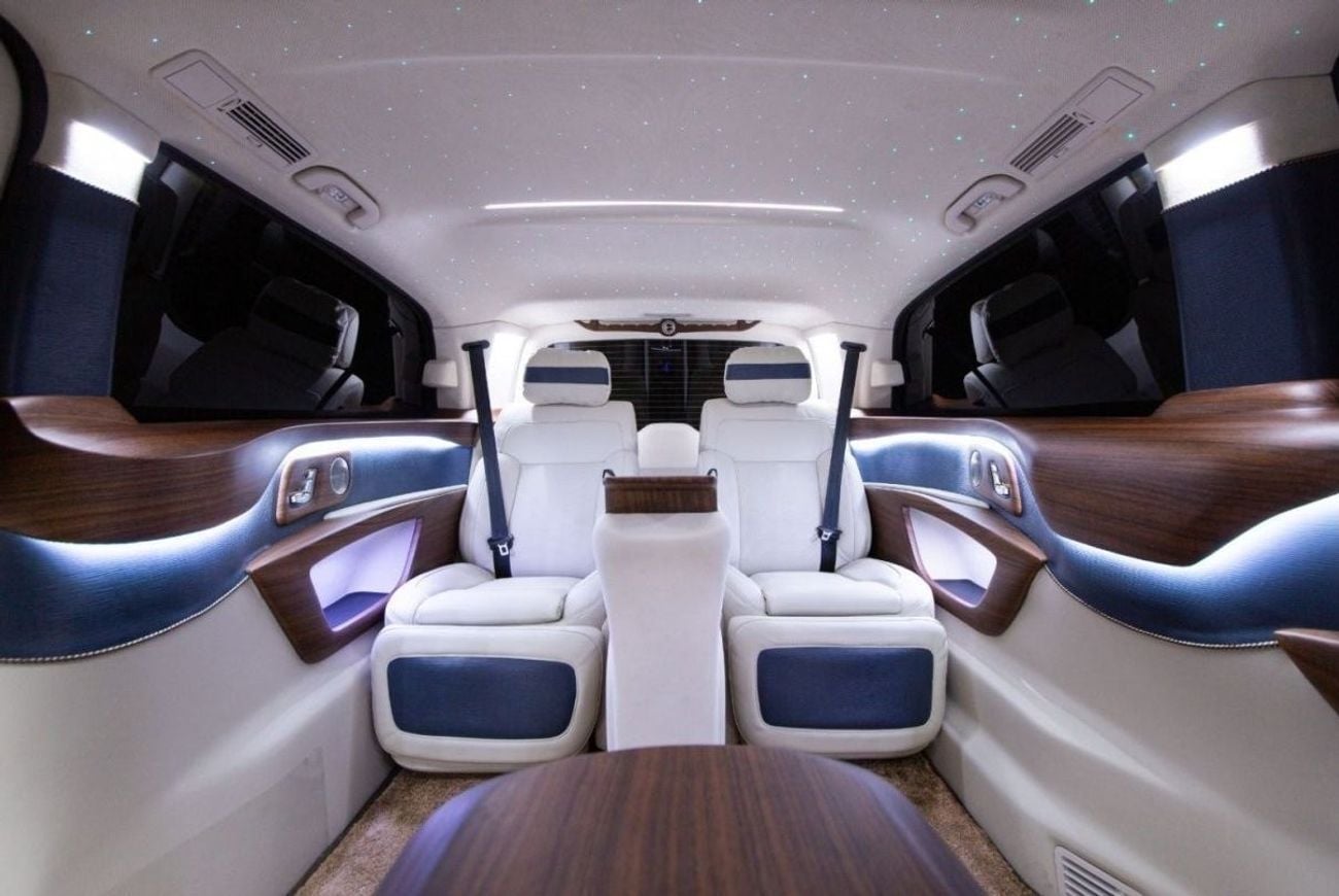 Mercedes Benz V300 AVANTGARDE ERTEX LUXURY CAR DESIGN CO. BLUE PRADA SAILOR EDITION