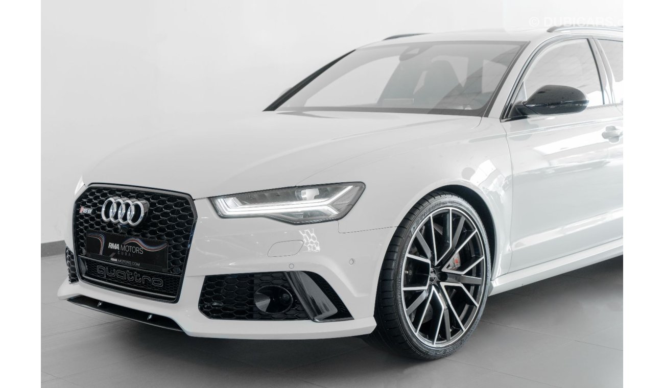 Audi RS6 TFSI quattro 2019 Audi RS6 Plus 4.0L V8 Twin Turbo / Warranty and Service Contract