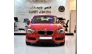 بي أم دبليو 116 AMAZING BMW 116i 2013 Model!! in Red Color! GCC Specs