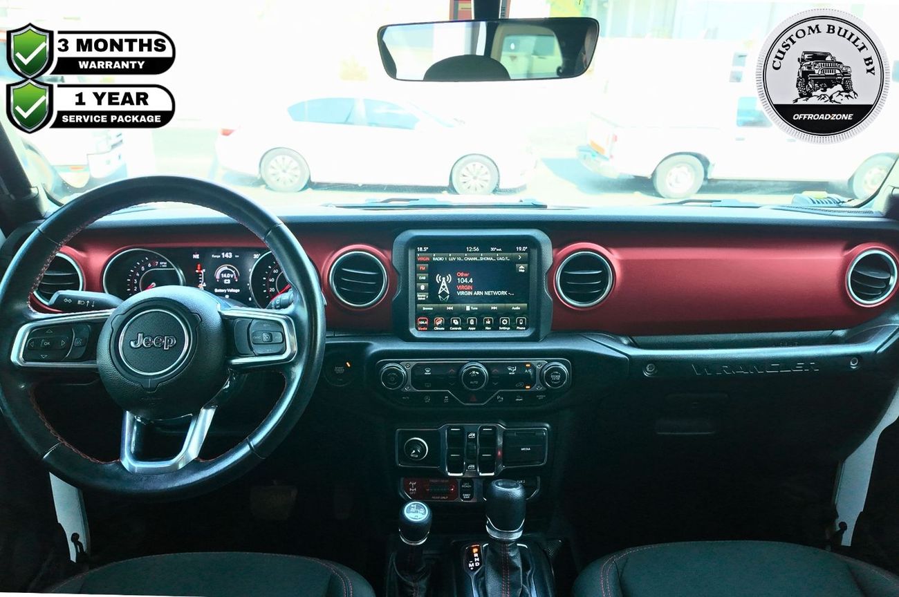 Jeep Wrangler Unlimited Rubicon 3.6L / 3 Months Warranty and 1 Year Service Package Included