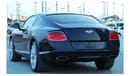 Bentley Continental GT Bentley Continental GT 2013 GCC in excellent condition
