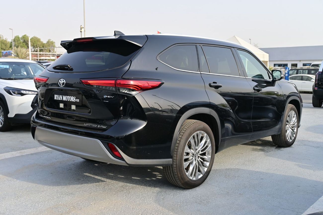 Toyota Highlander Toyota Highlander Limited 2.5L Hybrid Model 2025 Color Black