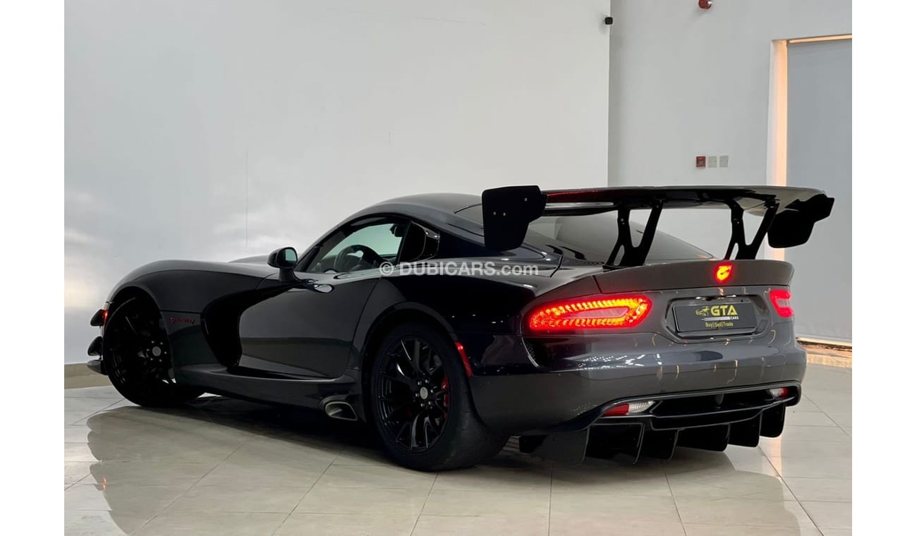 دودج فايبر 2017 Dodge Viper Srt10, ( ACR Body Kit ), Dodge Warranty-Service History, GCC