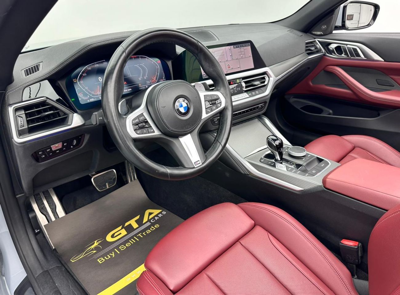 بي أم دبليو 420i 2022 BMW 420i M-Sport Cabriolet, 2026 BMW Warranty + Service Contract, BMW Full Service History, GCC