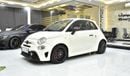 Abarth 595 EXCELLENT DEAL for our Abarth 595 Competizione ( 2022 Model ) in White Color GCC Specs