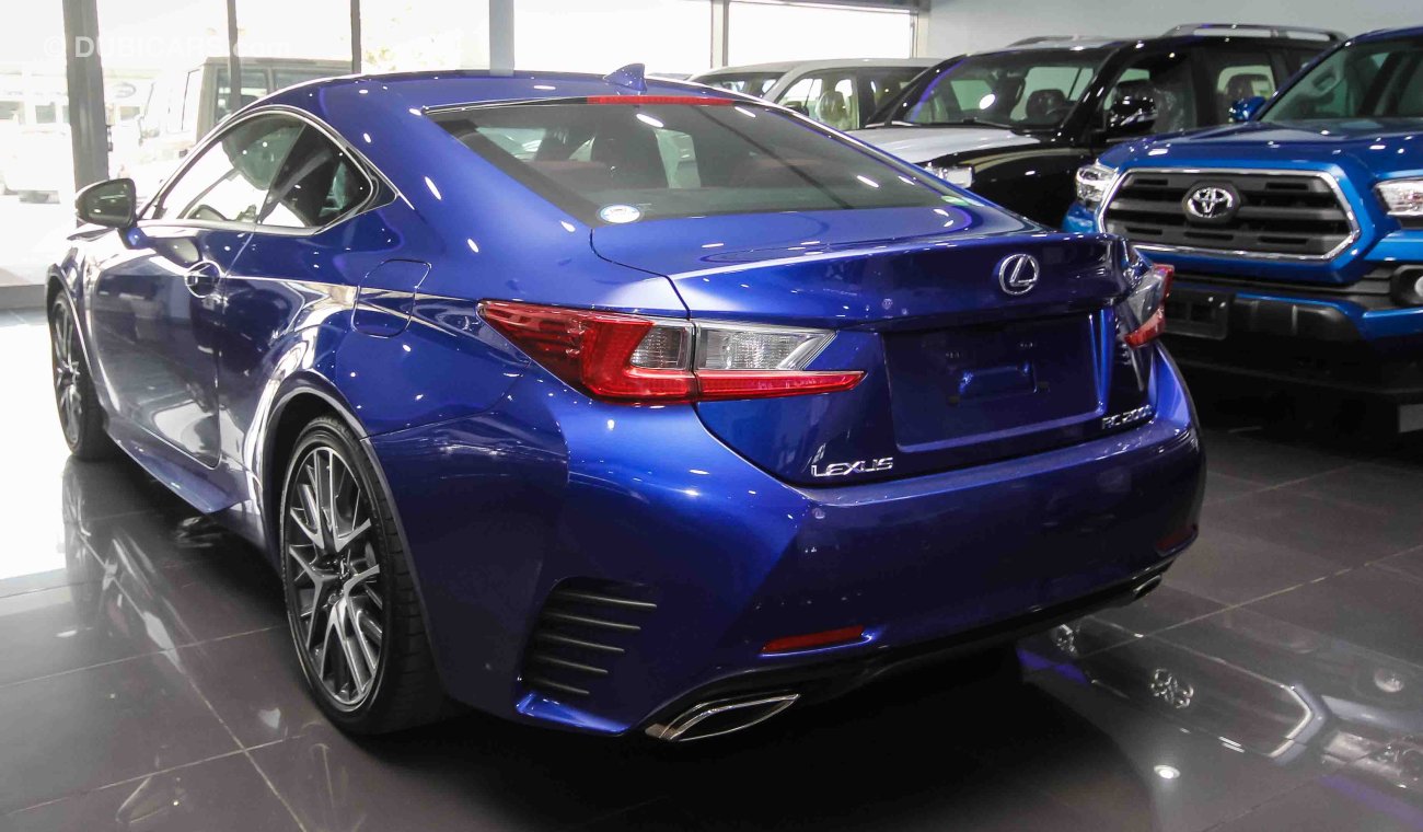 Lexus RC 200 t Fsport (Right Hand Drive)