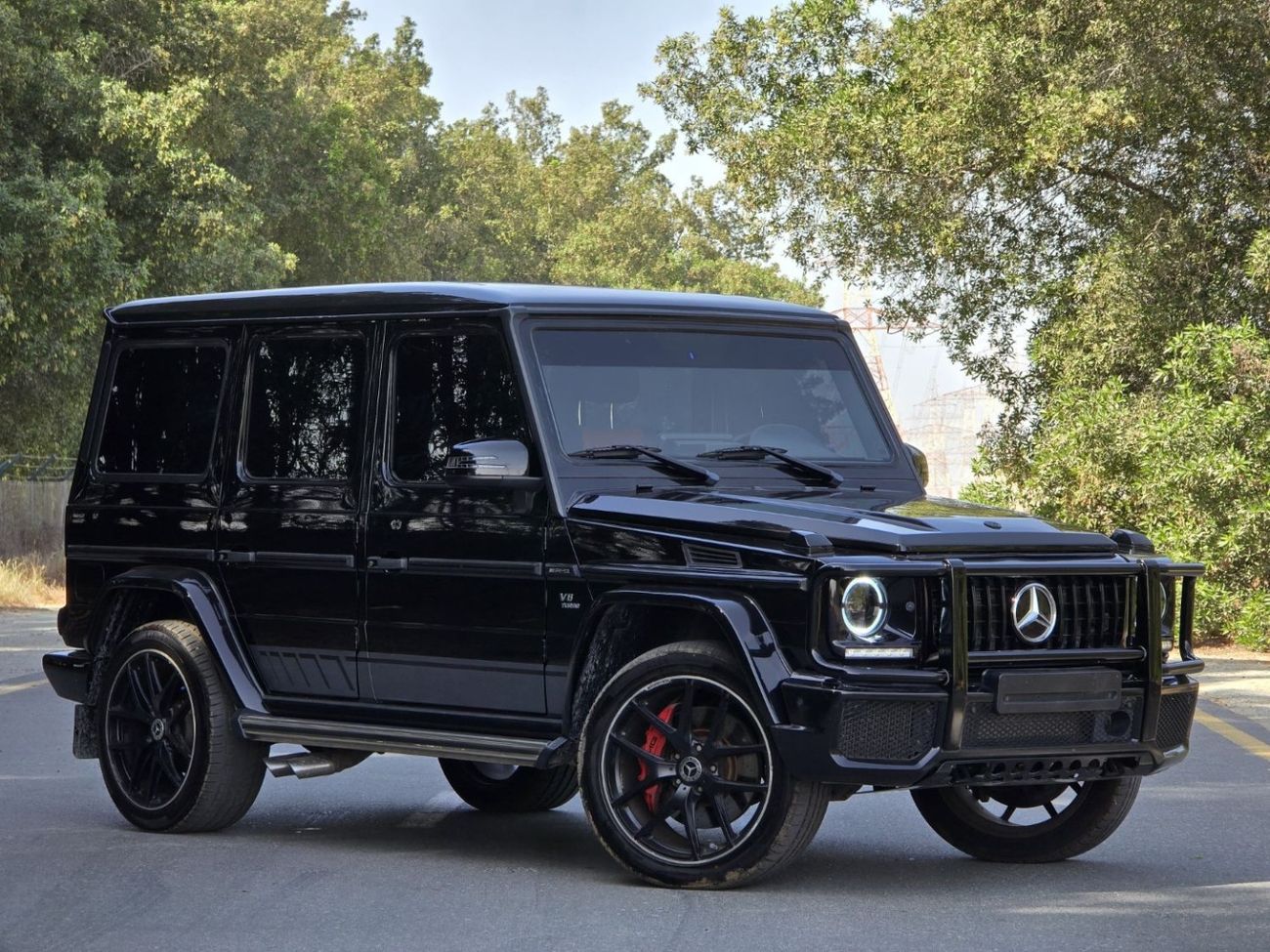 مرسيدس بنز G 63 AMG G-63 AMG 2017 GCC ORGINAL PAINT // ACCIDENT FREE // FSH // PERFECT CONDITION