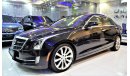 Cadillac ATS 2015 Model!! in Nice Black Color! GCC Specs