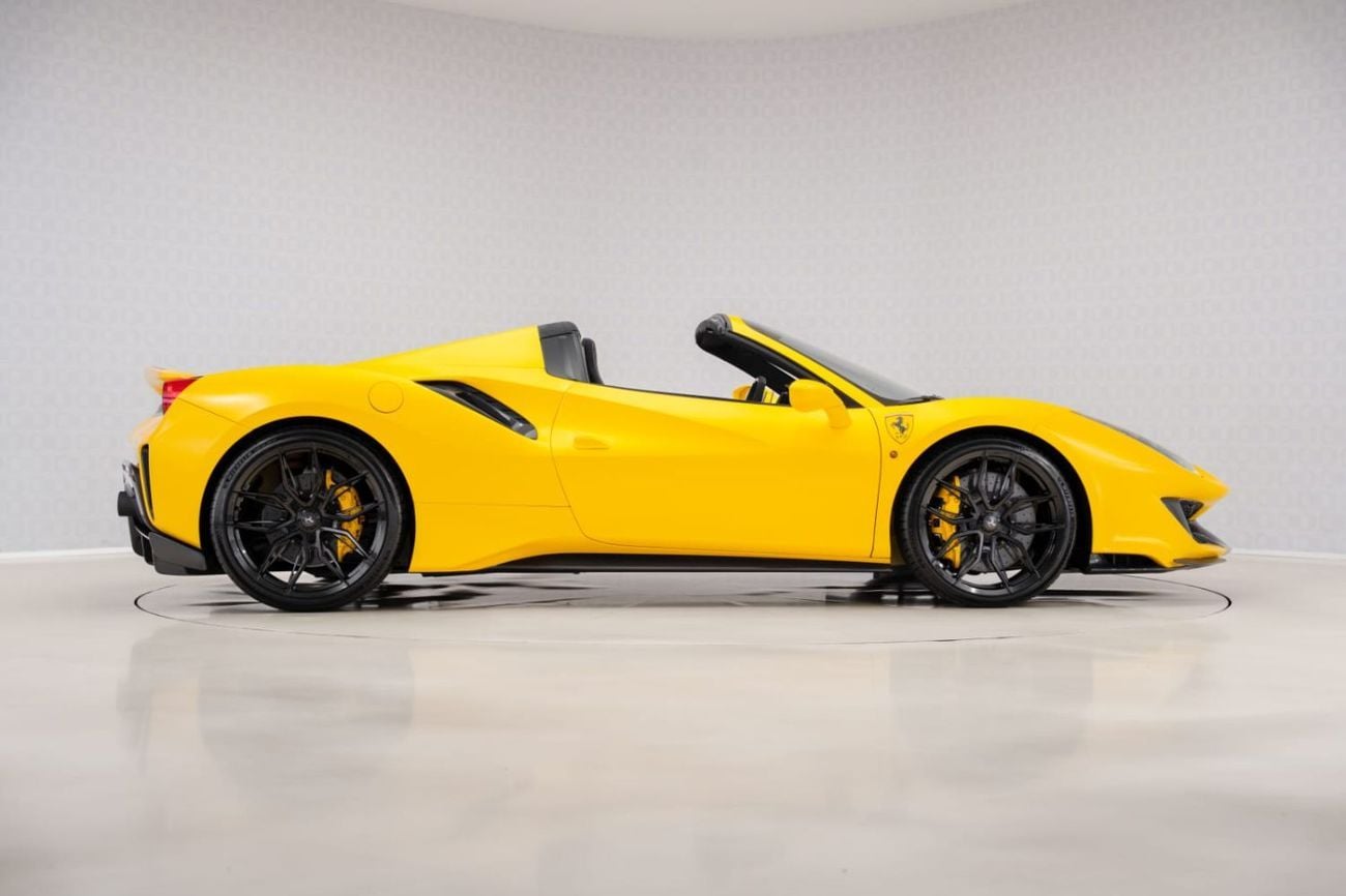 Ferrari 488 Pista UAE's Very Best Example | Novitec 488 Pista Spider Triple Layer Yellow