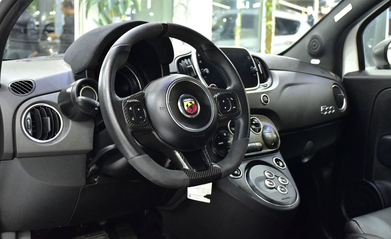 Abarth 595 EXCELLENT DEAL for our Abarth 595 Competizione ( 2022 Model ) in White Color GCC Specs