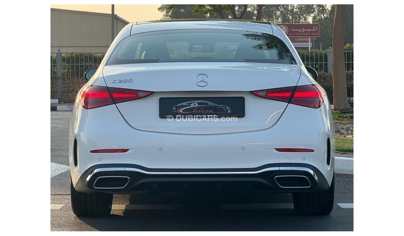 Mercedes-Benz C 200 MERCEDES BENZ C200 1.5L GCC FULL OPTIONS UNDER WARRANTY WITH CERVICE CONTRACT 2027 (
