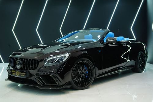مرسيدس بنز S 500 Cabriolet, Special Edition, BRABUS KIT, Very Low KM, GCC Specs!!