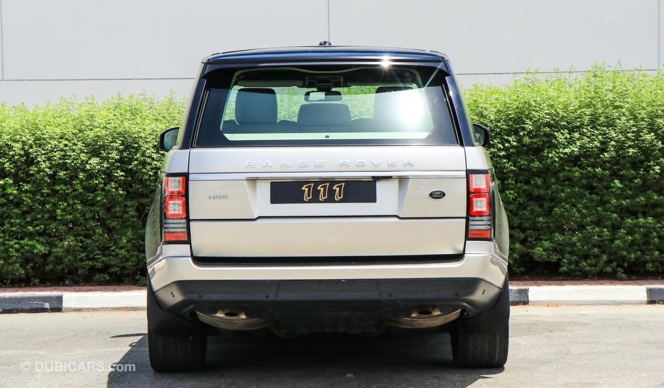 Land Rover Range Rover HSE / GCC Specifications