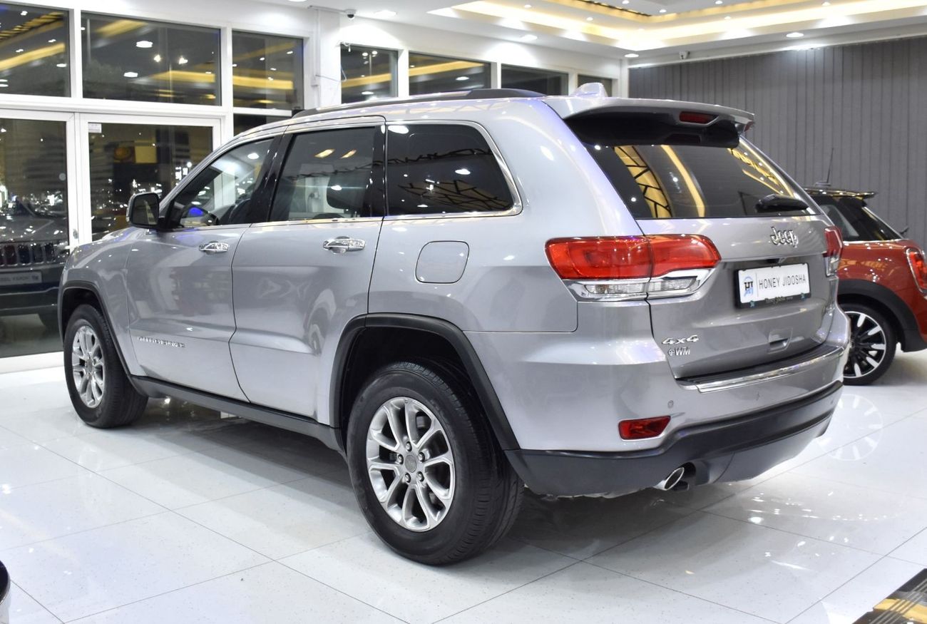 Jeep Grand Cherokee EXCELLENT DEAL for our Jeep Grand Cherokee Limited 4x4 ( 2015 Model ) in Silver Color GCC Specs