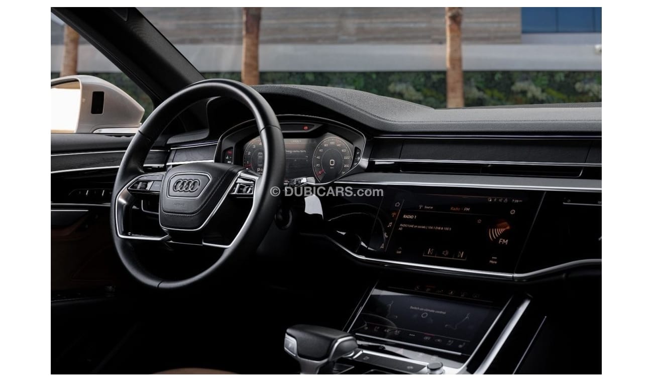 أودي A8 L 55 TFSI quattro L 55 TFSI | 3,133 P.M  | 0% Downpayment | Under Warranty!