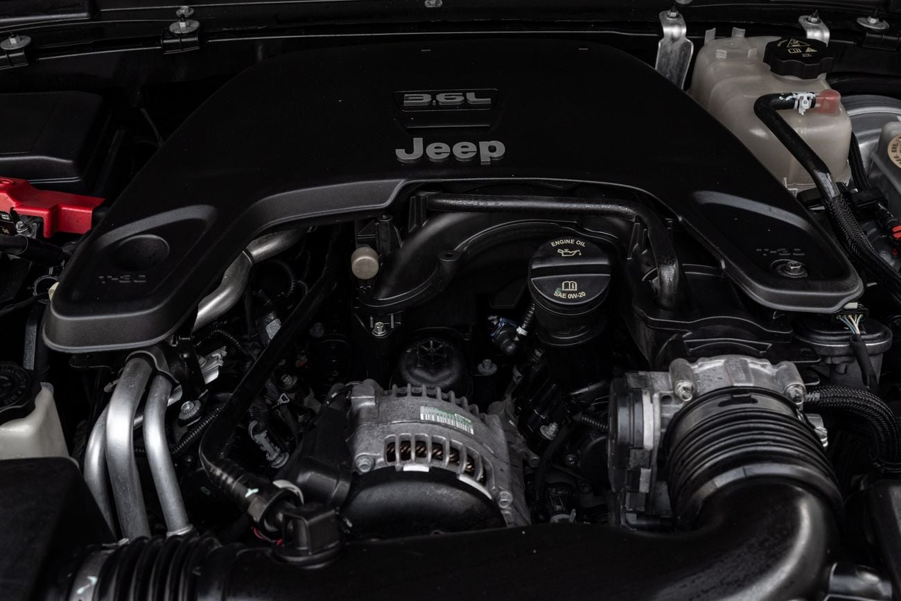 جيب رانجلر 13657 Wrangler Sport | 1,665 P.M | 0% Downpayment | Jeep Service History | Under Warranty!