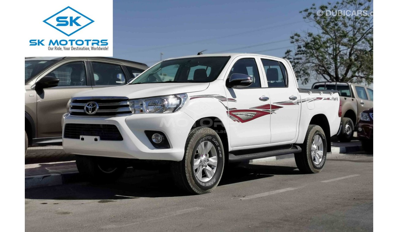 Toyota Hilux 2.7L PETROL, 17" ALLOY RIMS, 4WD, XENON HEADLIGHTS (LOT # 3019)