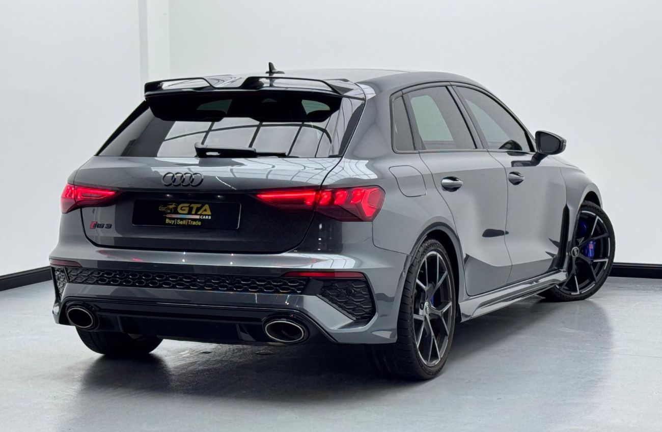 أودي RS3 TFSI quattro 2.5L Sportback 2022 Audi RS3 Quattro Hatchback, Full Audi Service History, Warranty, Ex