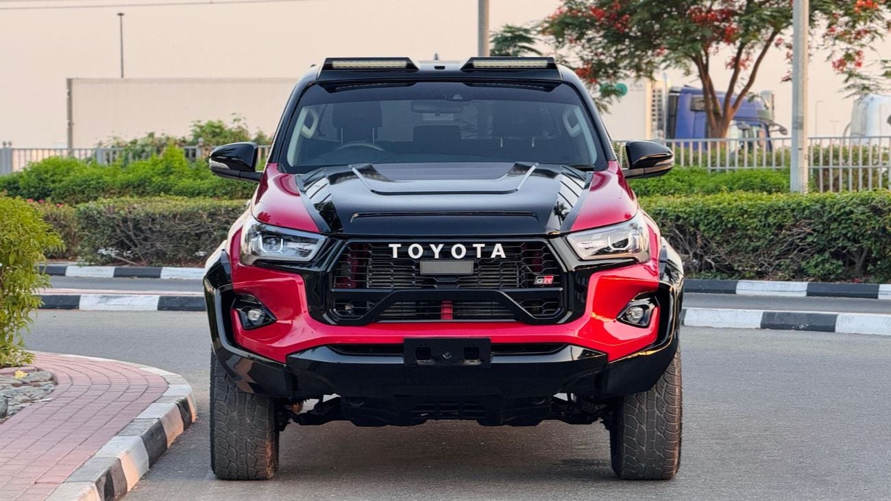 Toyota Hilux GR SPORTS MODIFIED | AUTOMATIC DIESEL 2.8L | RHD | 4WD | LED ROOF, BASKET & FENDERS