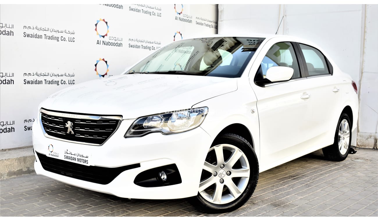 Peugeot 301 AED 529 PM | 1.6L ALLURE 2019 GCC DEALER WARRANTY