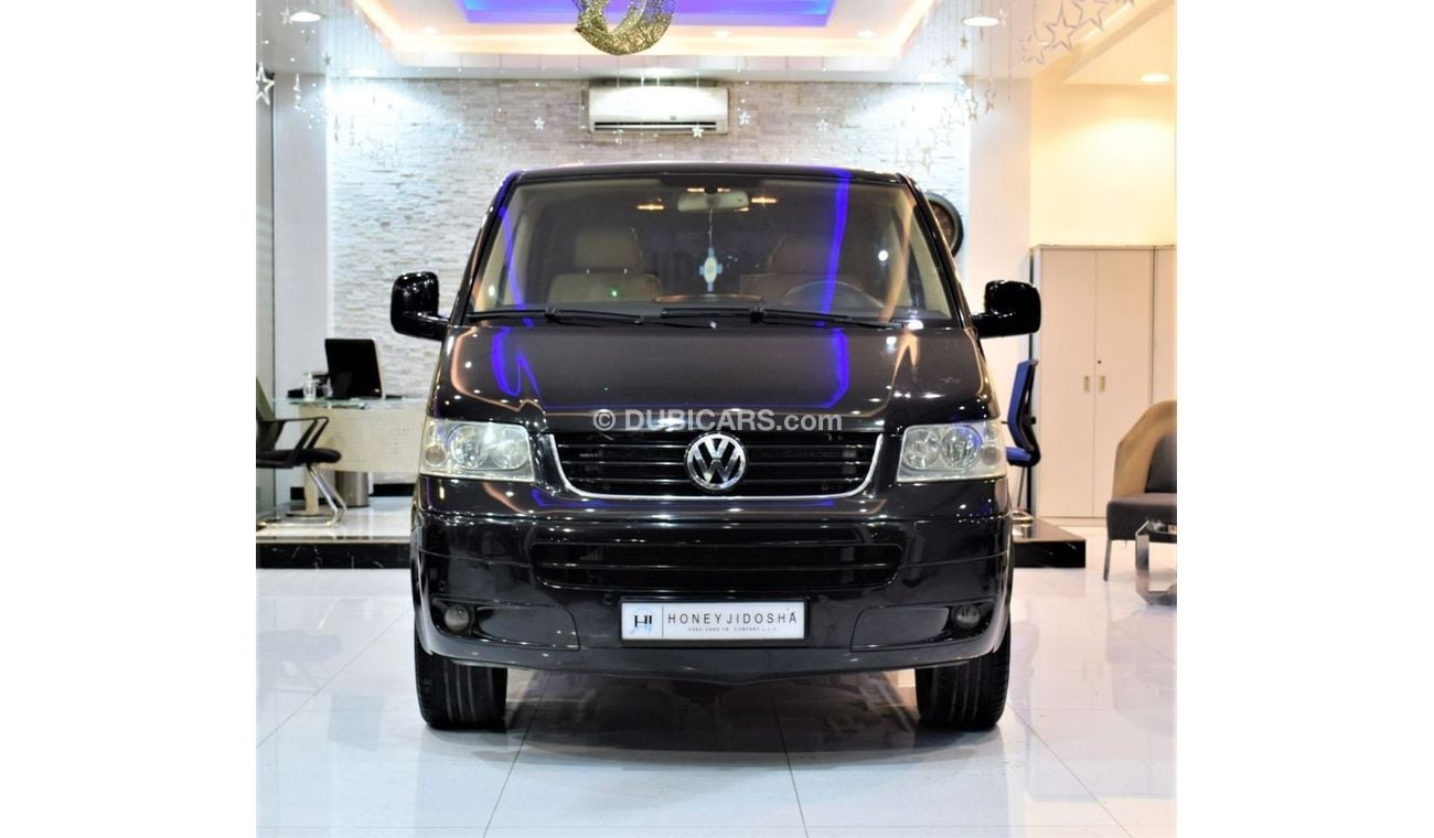 Volkswagen T5 Multivan FULL OPTION! Volkswagen Multivan HighLine 2007 Model!! in Black Color! GCC Specs