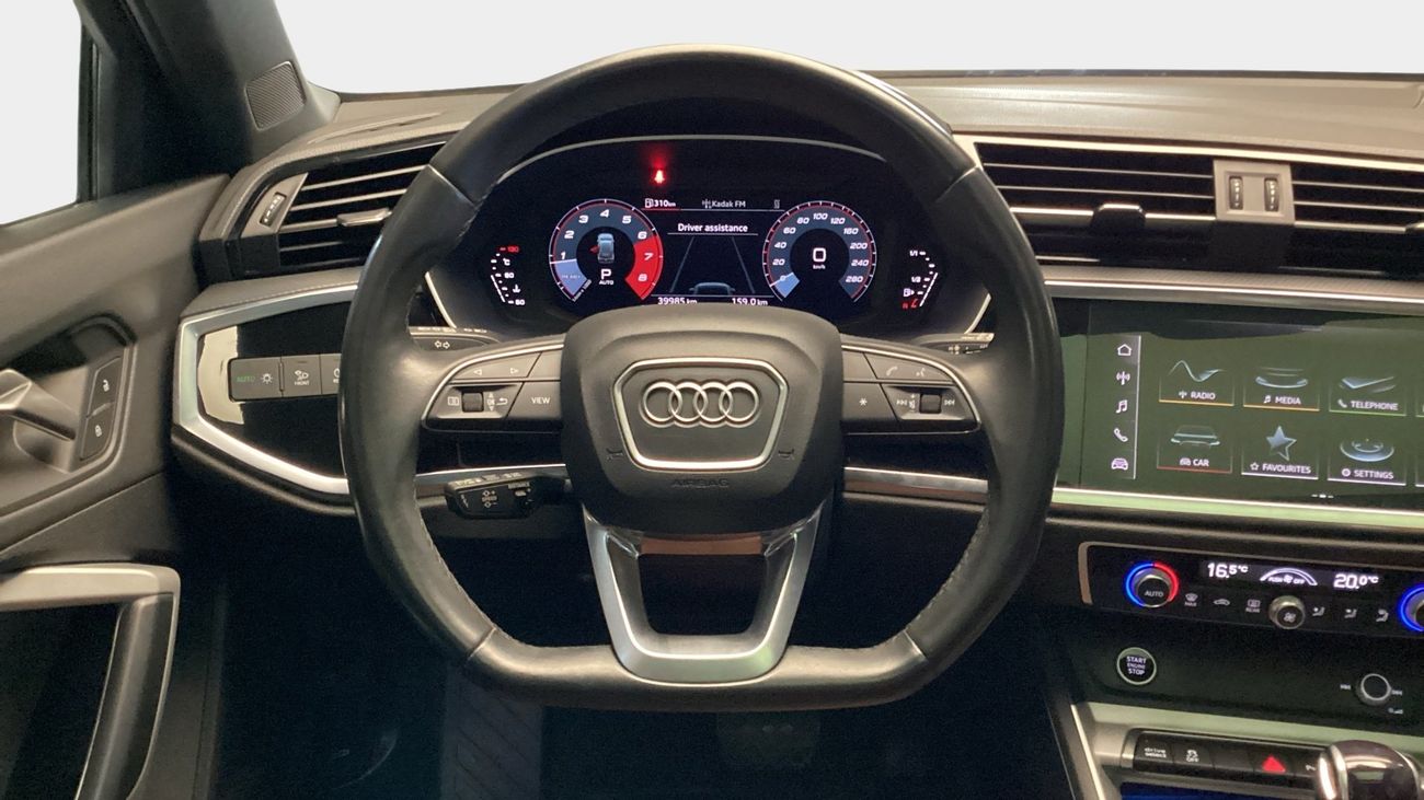 أودي Q3 35 TFSI ADVANCED 1.4 35 TFSI S TRONIC ADVANCED PROG BLACK | شامل الضمان | 0 ﺪﻔﻋﺓ ﺃﻮﻟﻯ