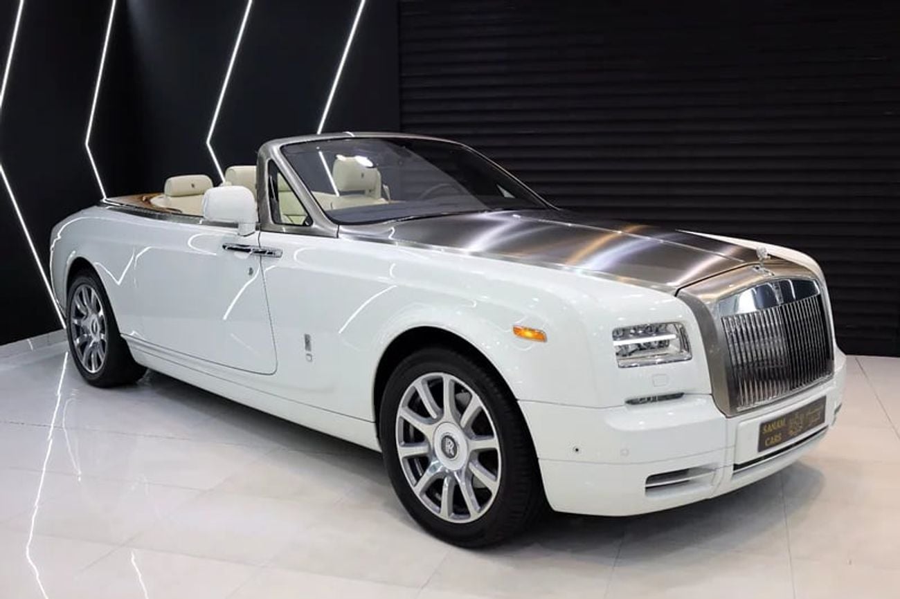 Rolls Royce Phantom Drophead 6.8L 2013 Rolls-Royce Phantom Drophead, Brushed Stainless-Steel Bonnet, GCC Specs!!