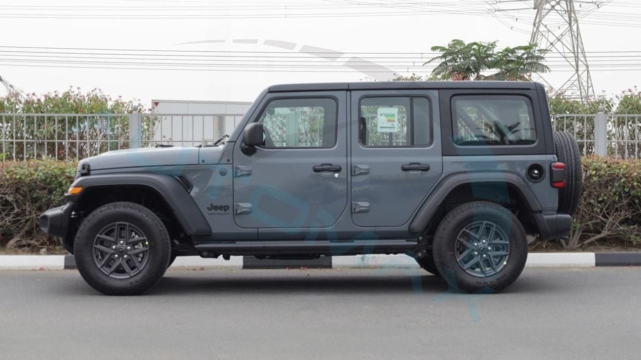 Jeep Wrangler Unlimited Sport S I4 2.0T 2025 GCC 0Km With 3 Years Warranty Or 60,000 Km @Official Dealer
