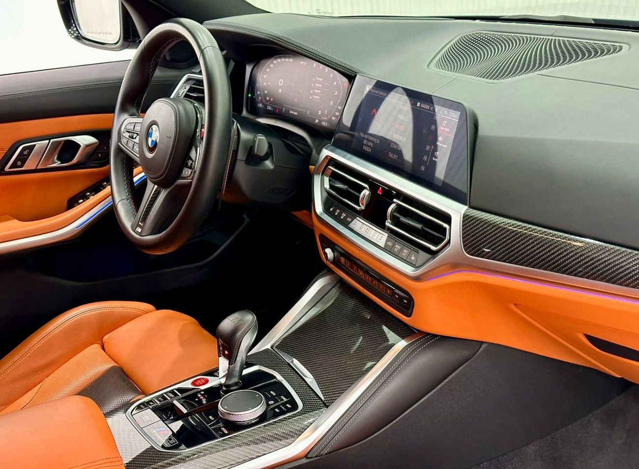 BMW M3 2022 BMW M3 Competition XDrive, FEB 2027 BMW Warranty + Service Contract, GCC