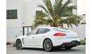 Porsche Panamera S Agency Warranty and Service Contract! -GCC- AED 2,472 PER MONTH - 0% DOWNPAYMENT