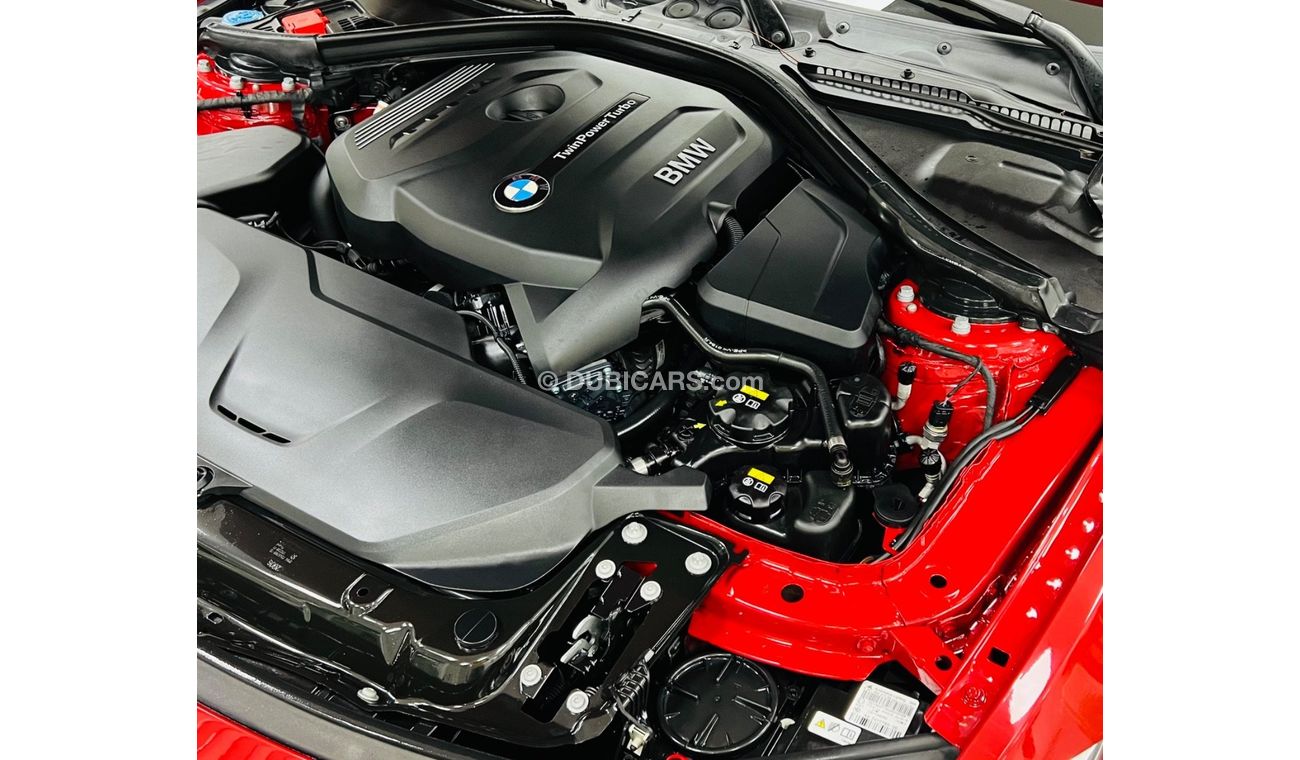 BMW 420i M Sport GCC .. FSH .. Original Paint .. Perfect Condition .. Top .