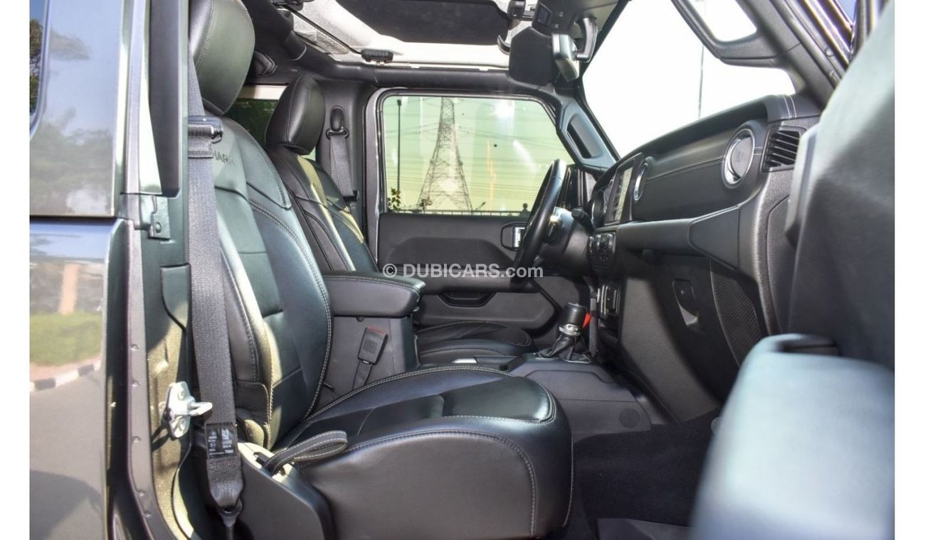 Used JEEP WRANGLER SAHARA / 2021 / GCC / Under warranty until 2026