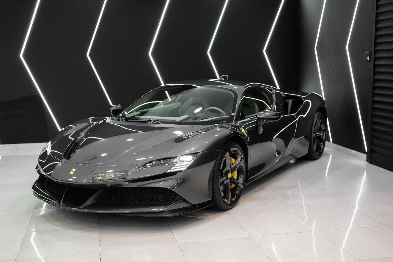 فيراري SF90 ستراديل JBL Audio, Very Low KM, Dealer Warranty + Service!!