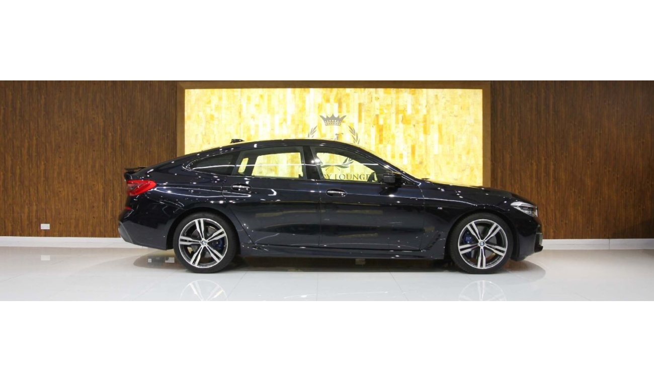 BMW 640i Gran Turismo,M AERODYNAMICS PACKAGE,GCC,UNDER WARRANTY AND CONTRACT SERVICE.