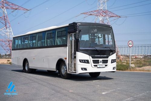 Ashok Leyland Falcon 63+1 Seater Bus 2025  | GCC Specs | 5 Speed-MT | ABS | Heavy Duty Passenger Bus