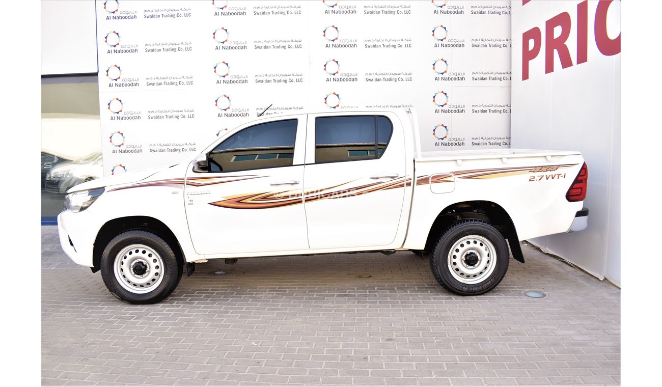 Toyota Hilux 2.7L GL AT 4WD DOUBLE CABIN PICKUP 2018 GCC