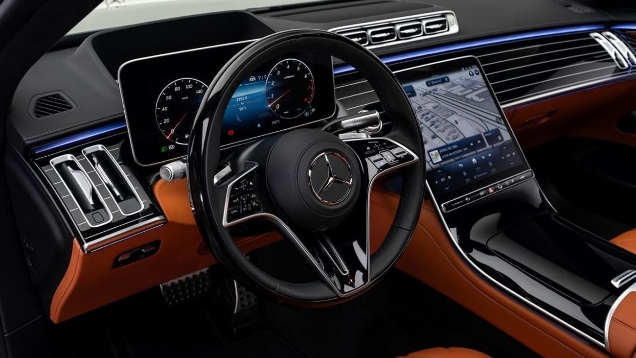 مرسيدس بنز S 500 4MATIC - 2025 - GCC Specs - Under Warranty and Service Contract