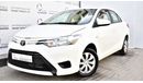 Toyota Yaris 1.5L SE SEDAN 2017 GCC SPECS DEALER WARRANTY