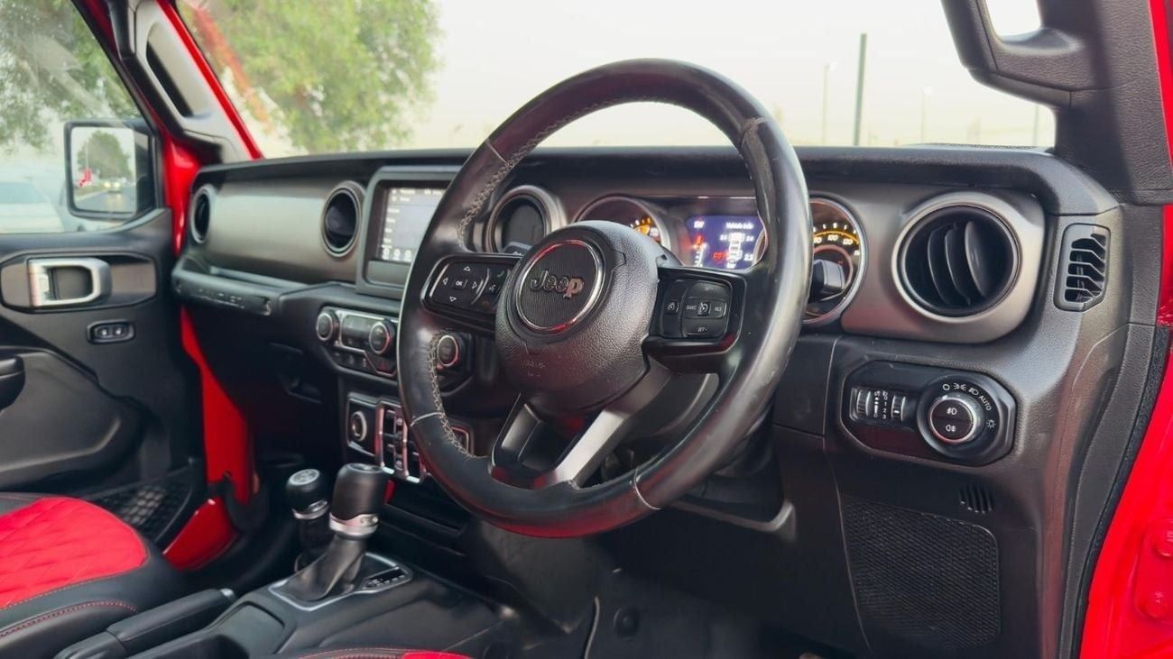 Jeep Wrangler NUDGE BAR WITH LED STRIP LIGHTS | 3.6L PETROL ENGINE | PUSH START | 2019 | RHD | AT | 4WD | REAR VIE