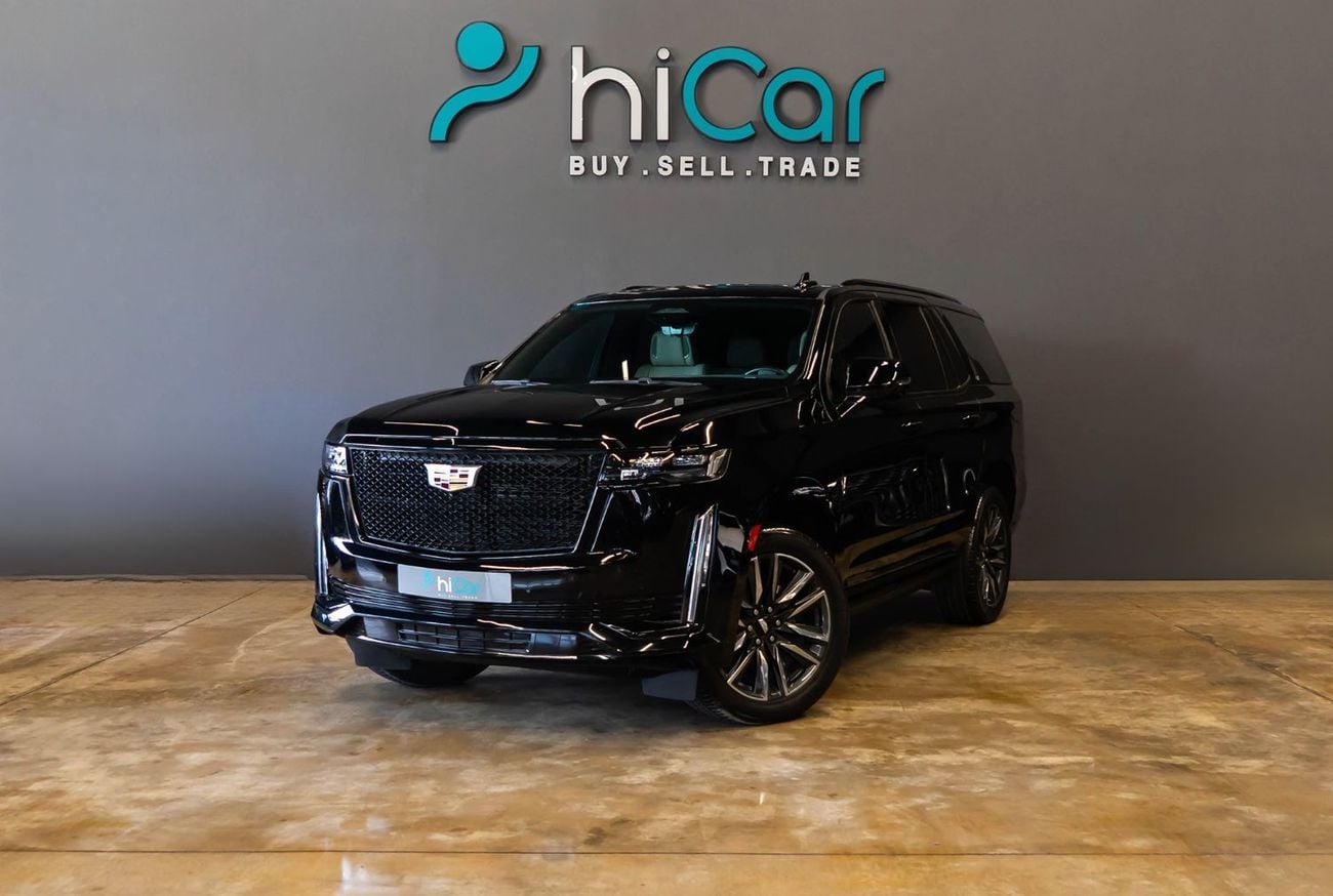 Cadillac Escalade Premium Luxury 6.2L AWD AED 4,599 P.M • 0% Downpayment • Cadillac Escalade Premium Luxury  • 1 Year