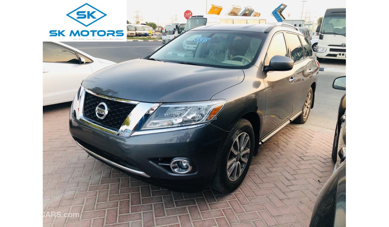 Nissan Pathfinder 4WD-PUSH START-DVD-LEATHER SEATS-PARKING SENSORS-ALLOY WHEELS-CRUISE-REAR CAMERA-LOT-501