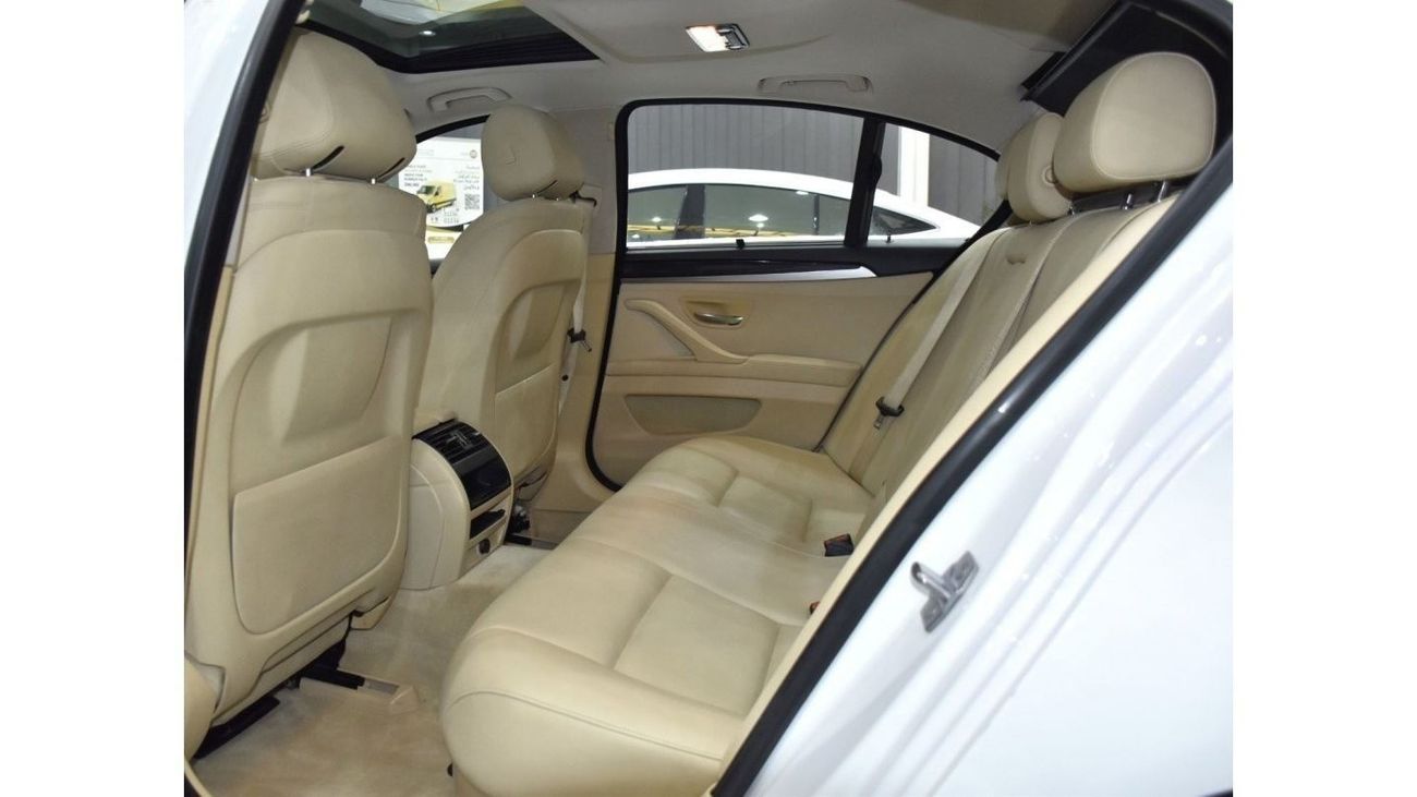 بي أم دبليو 520i EXCELLENT DEAL for our BMW 520i ( 2015 Model ) in White Color GCC Specs